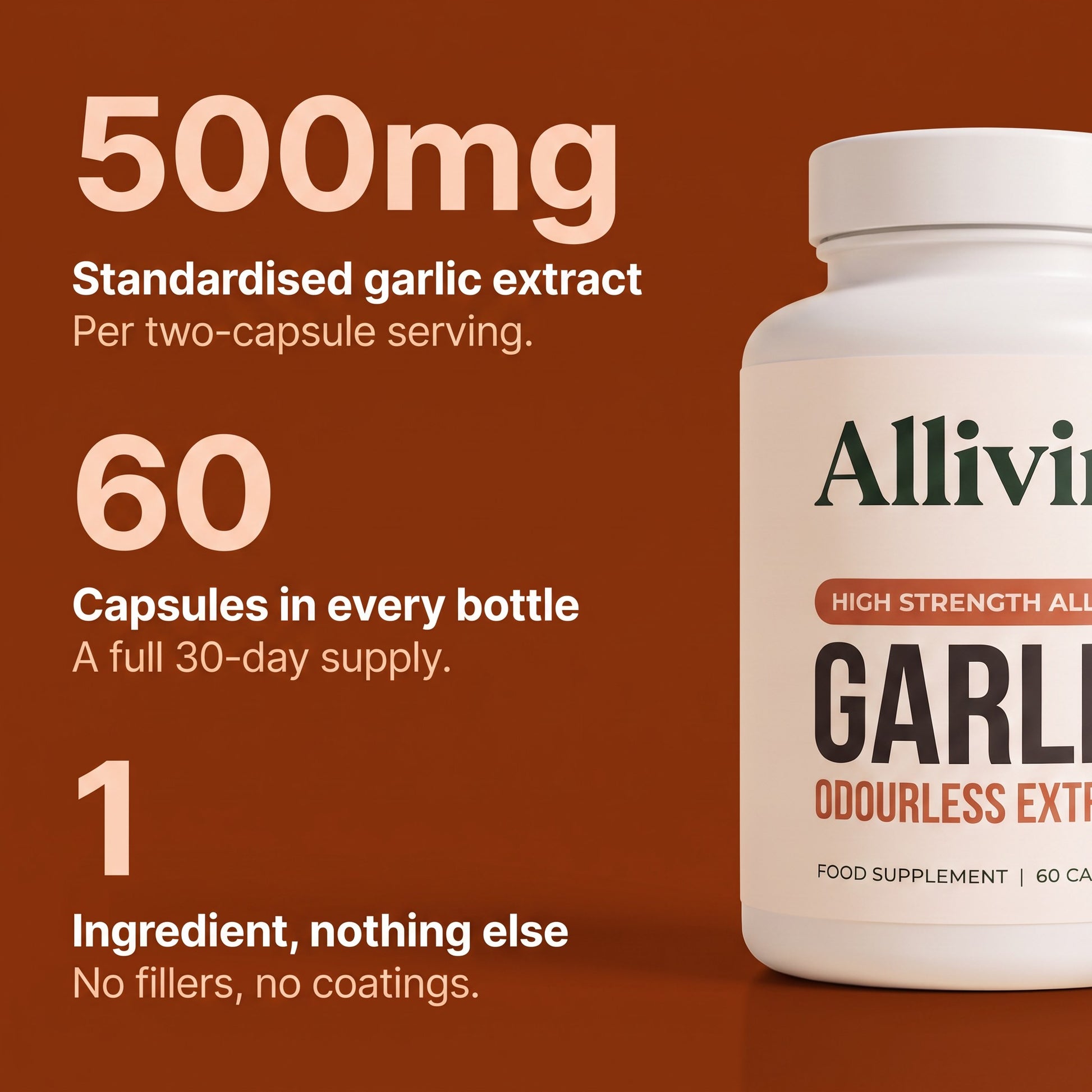 Allivin Odourless Garlic Extract